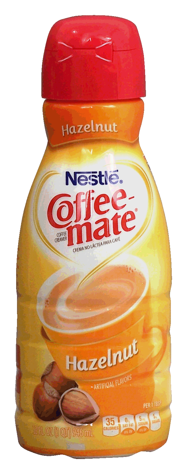 Nestle Coffee-mate hazelnut liquid coffee creamer Full-Size Picture